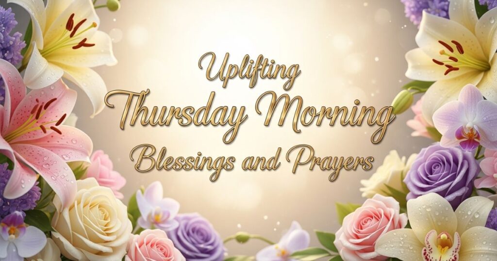 Uplifting Thursday Morning Blessings and Prayers