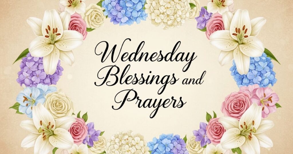 Wednesday Blessings and Prayers