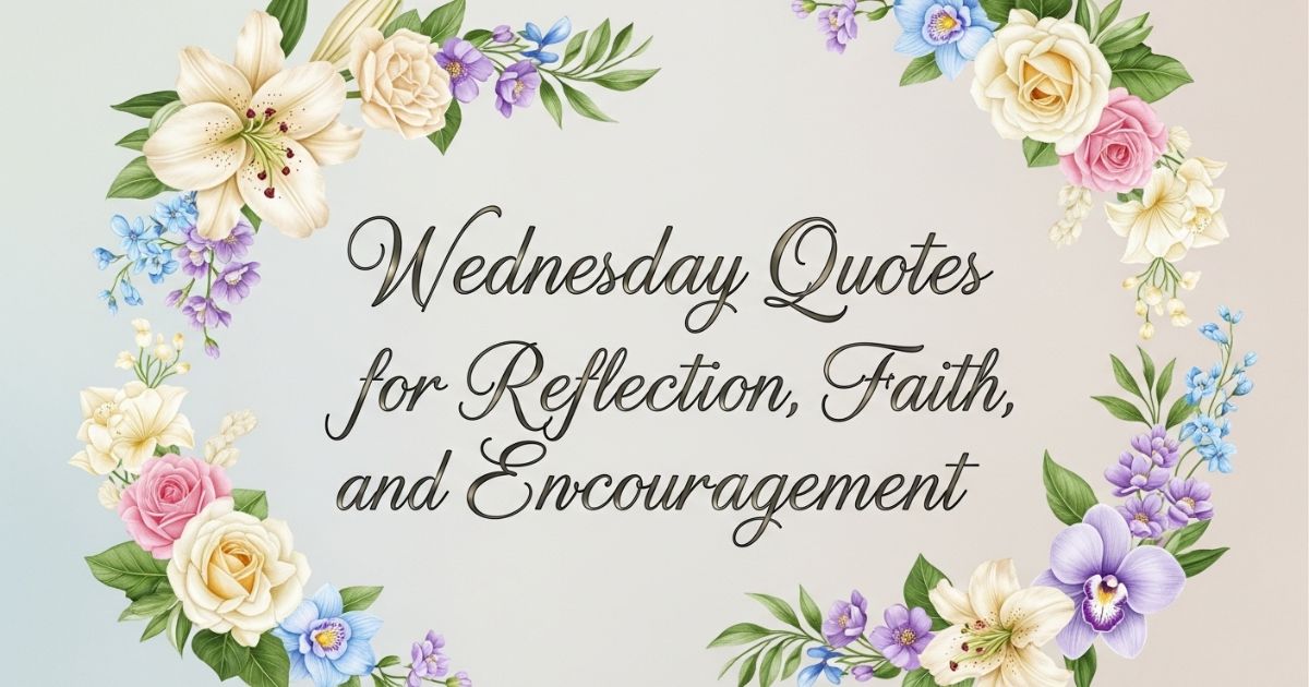 200+ Wednesday Blessings, Prayers, Quotes & Images for a Faith-Filled ...