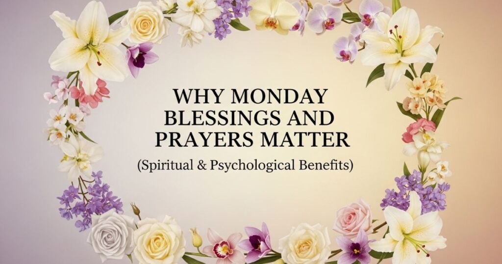 Why Monday Blessings and Prayers Matter (Spiritual & Psychological Benefits)