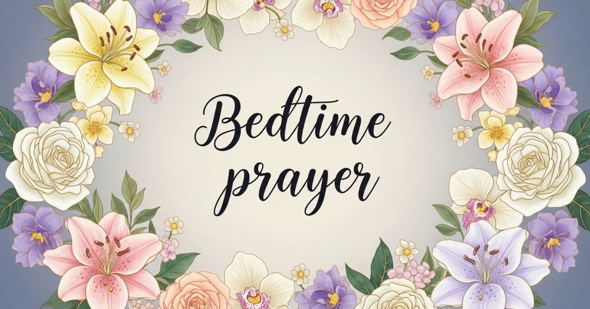 bedtime prayer