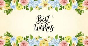 Best Wishes