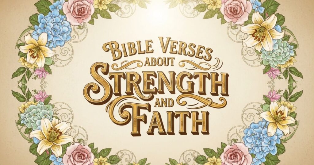 Bible Verses About Strength and Faith