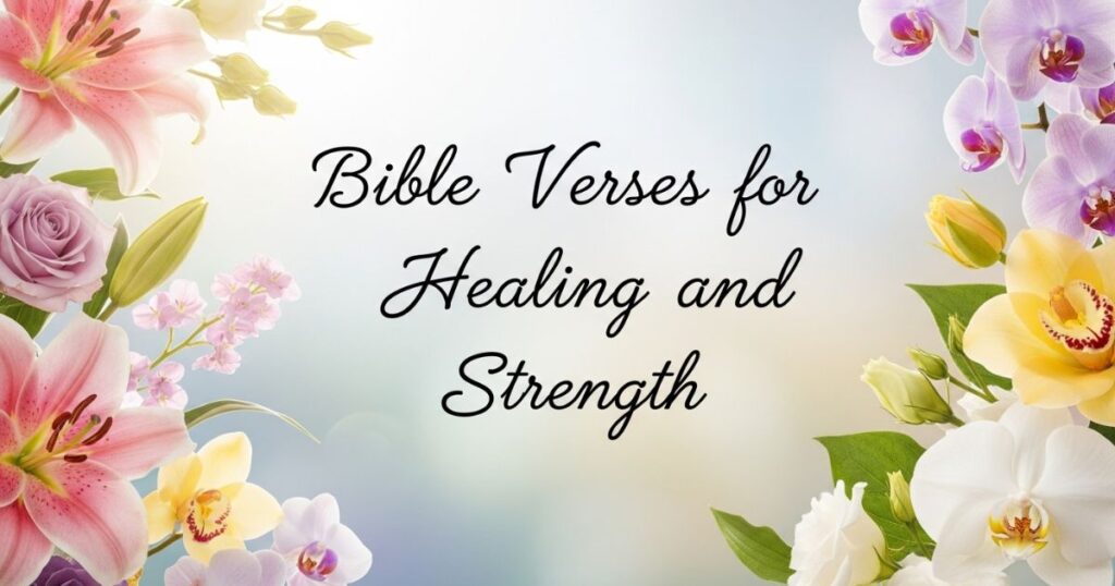 Bible Verses for Healing and Strength