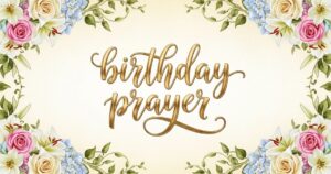 birthday prayer