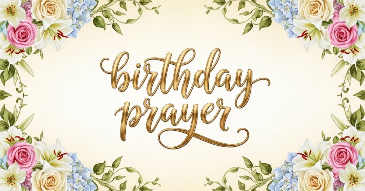 birthday prayer