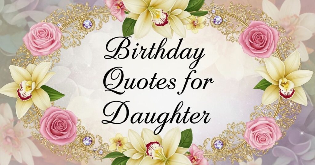Birthday Quotes for Daughter
