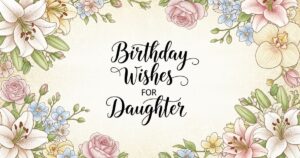 birthday wishes for daughter