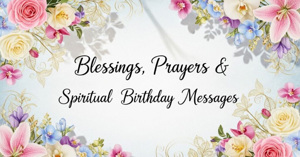 Blessings, Prayers & Spiritual Birthday Messages