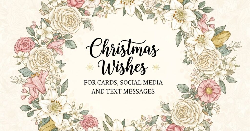 Christmas Wishes for Cards, Social Media and Text Messages
