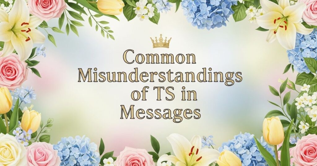 Common Misunderstandings of TS in Messages