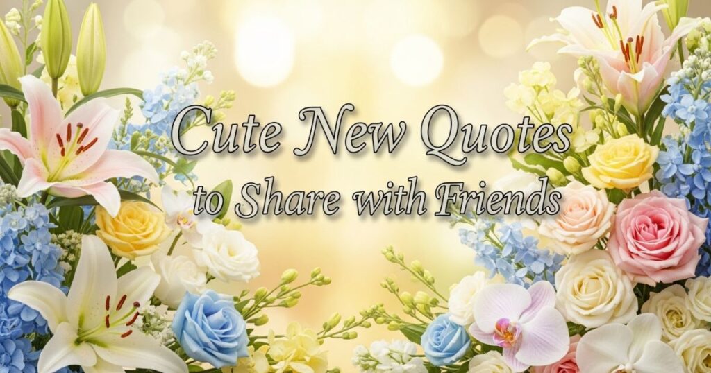 Cute New Year Quotes to Share with Friends