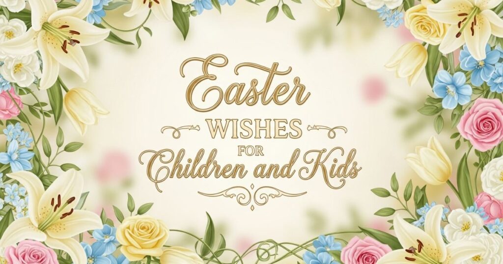 Easter Wishes for Children and Kids