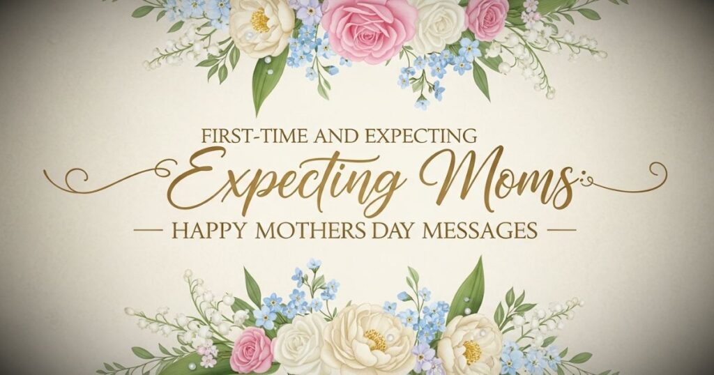 First-Time and Expecting Moms: Happy Mothers Day Messages