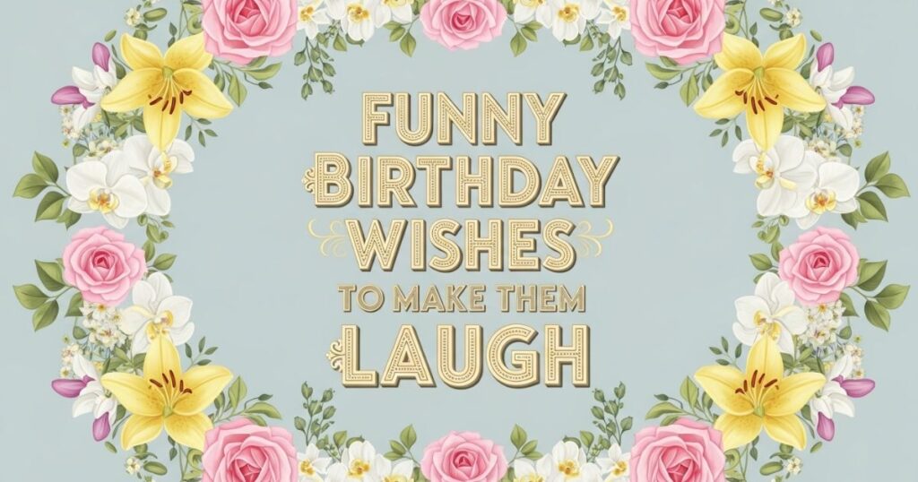 Funny 50th Birthday Wishes to Make Them Laugh