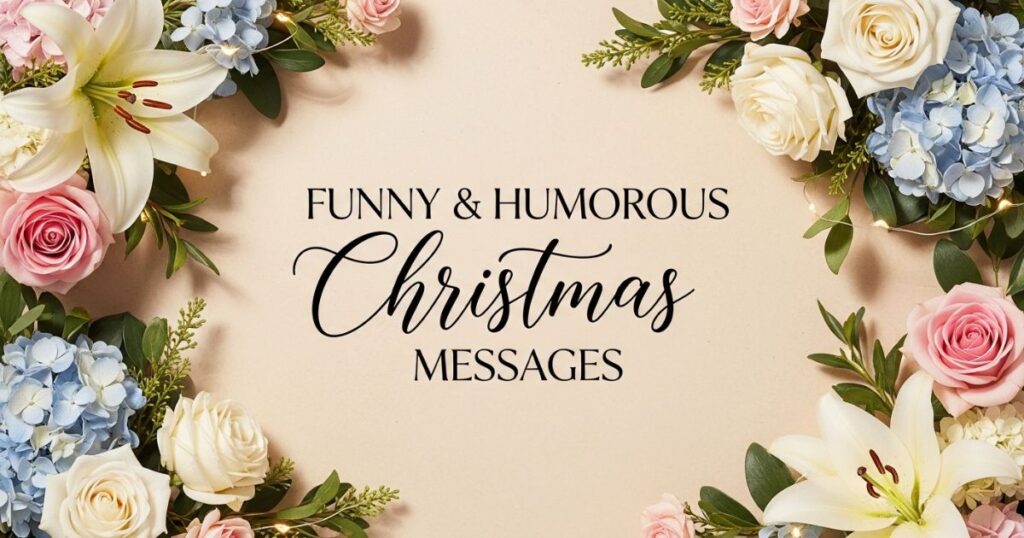 Funny & Humorous Christmas Messages