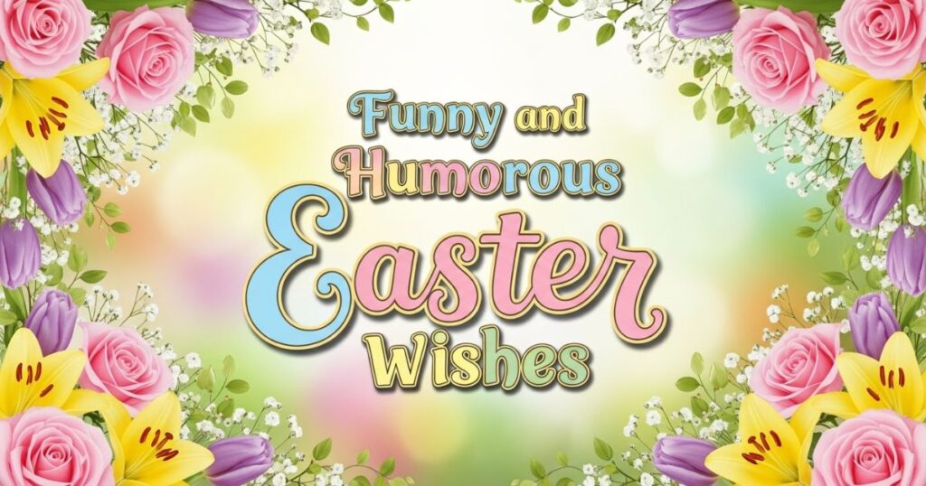 Funny and Humorous Easter Wishes