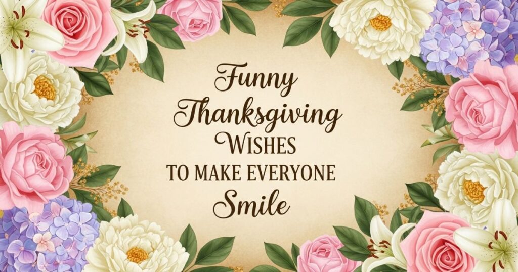 Funny Thanksgiving Wishes to Make Everyone Smile