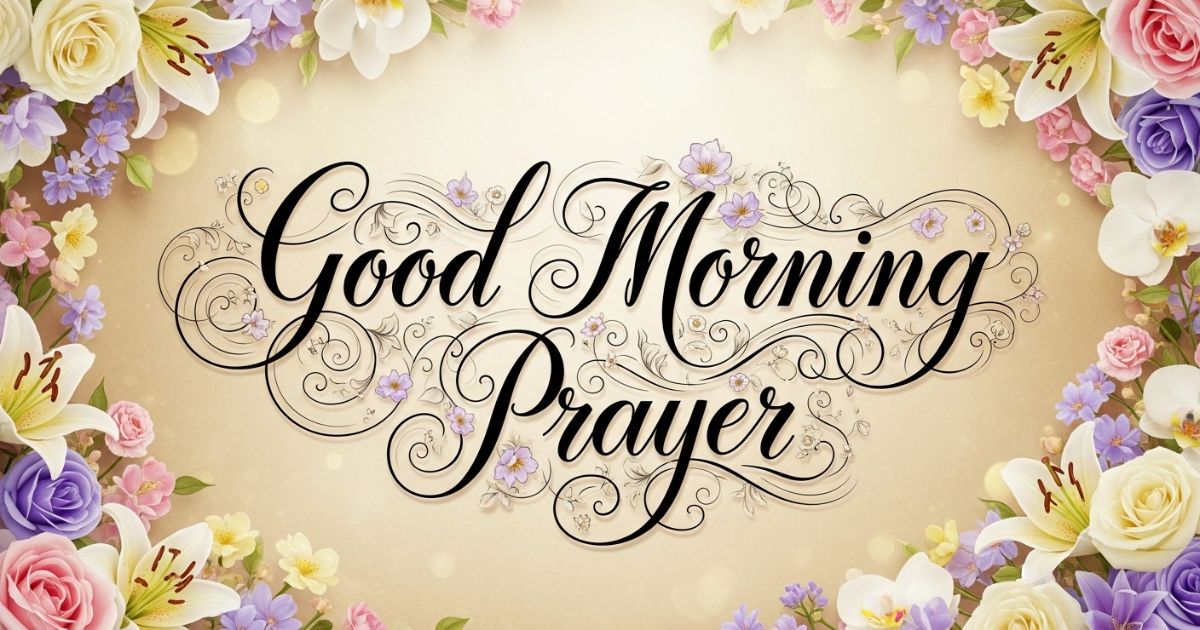 good morning prayer