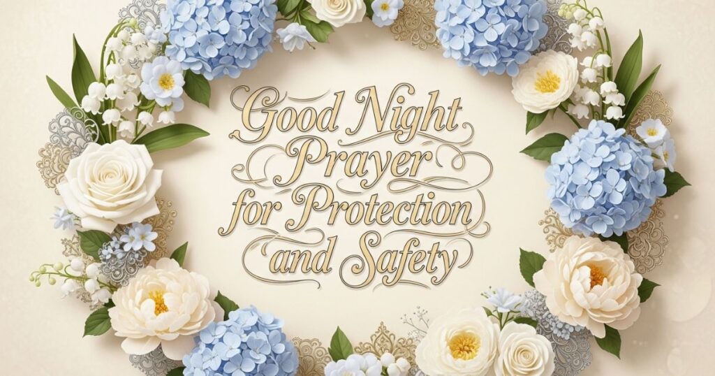 Good Night Prayer for Protection and Safety