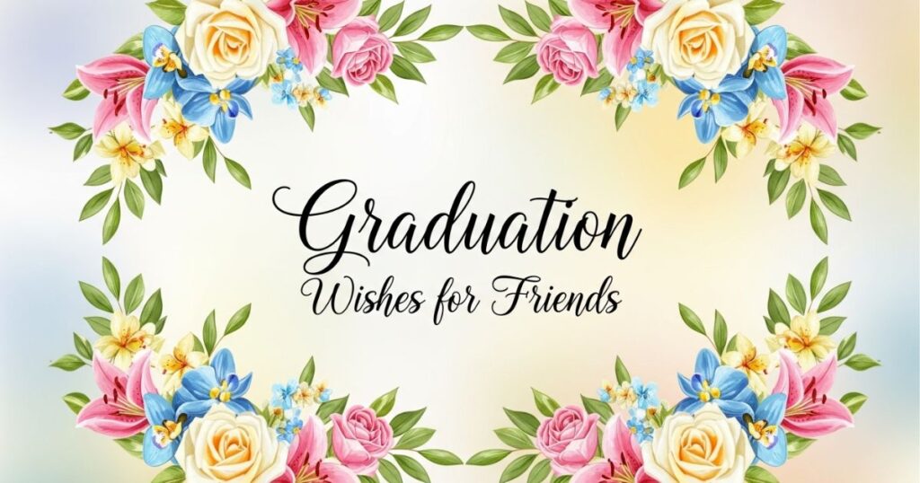 Graduation Wishes for Friends