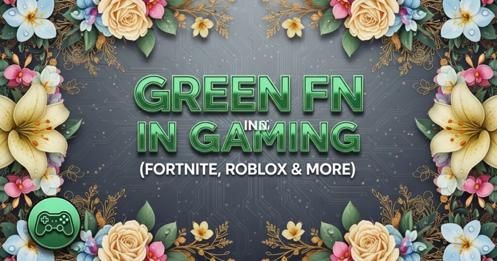 Green FN in Gaming (Fortnite, Roblox & More)