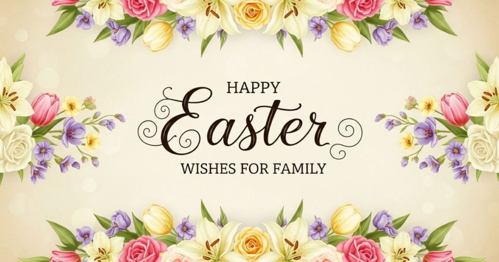 Happy Easter Wishes for Family