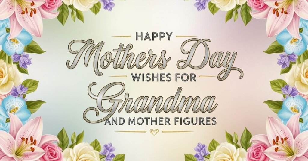 Happy Mothers Day Wishes for Grandma and Mother Figures