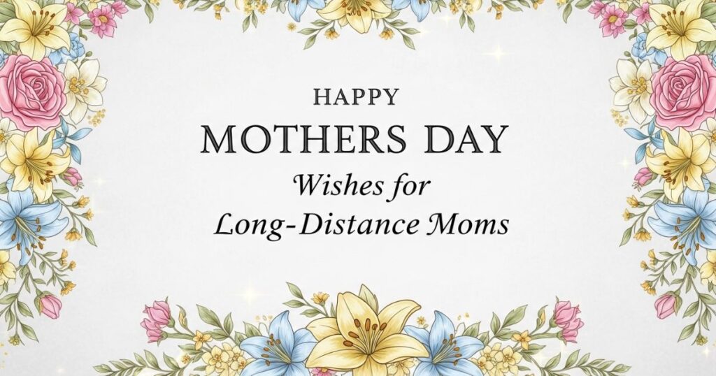 Happy Mothers Day Wishes for Long-Distance Moms