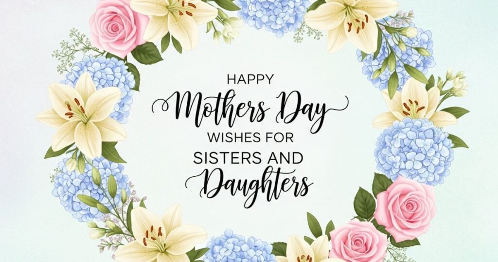 Happy Mothers Day Wishes for Sisters and Daughters
