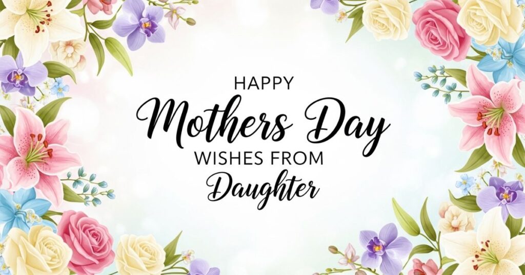 Happy Mothers Day Wishes from Daughter