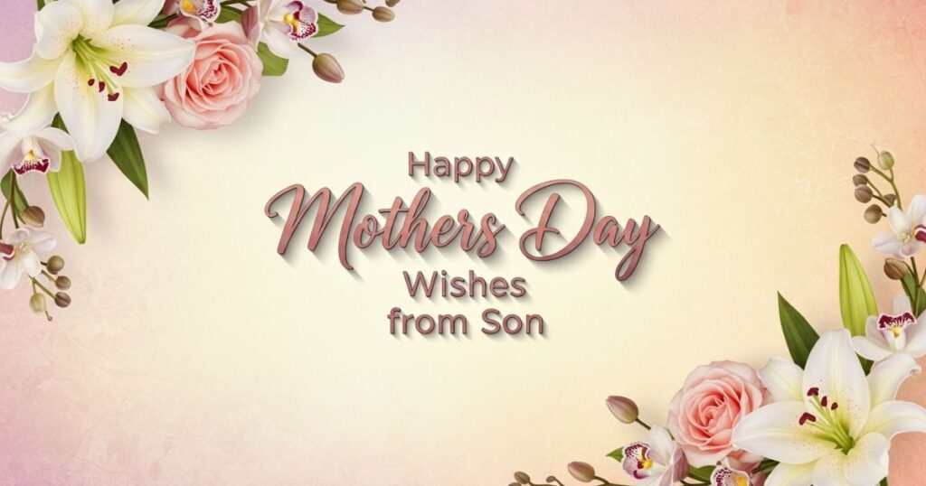 Happy Mothers Day Wishes from Son