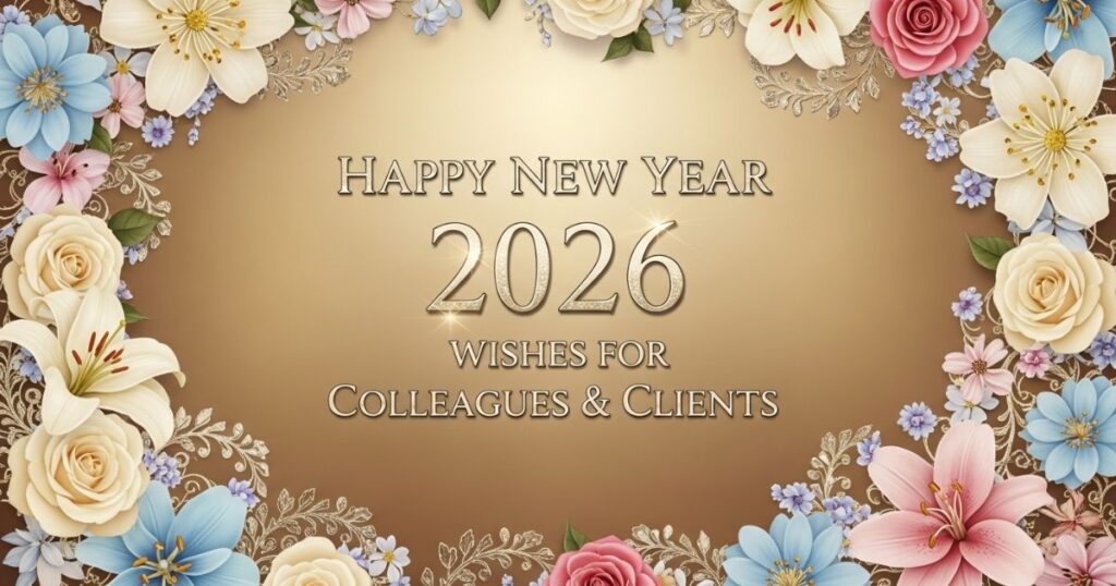 Happy New Year 2026 Wishes for Colleagues & Clients