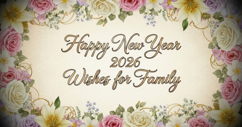 Happy New Year 2026 Wishes for Family
