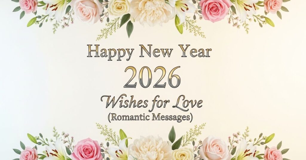 Happy New Year 2026 Wishes for Love (Romantic Messages)