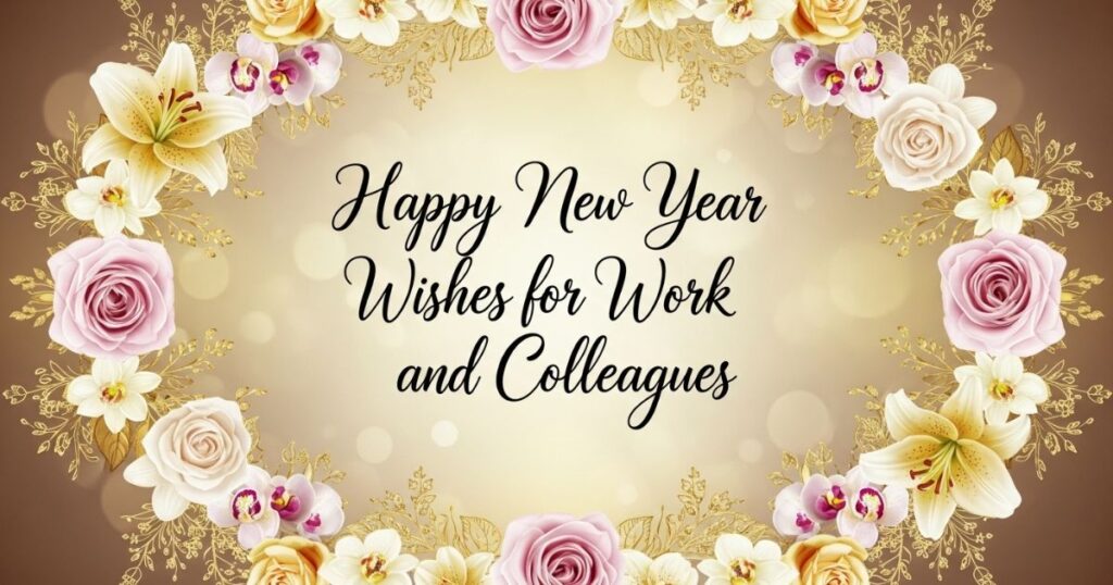 Happy New Year Wishes for Work and Colleagues