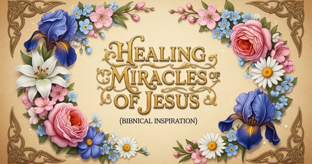 Healing Miracles of Jesus (Biblical Inspiration)
