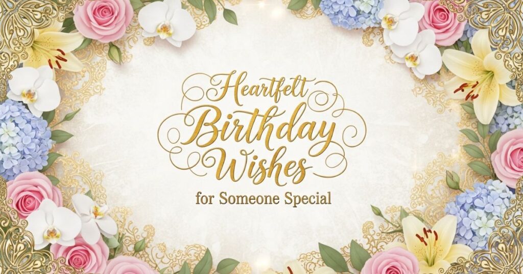 Heartfelt 50th Birthday Wishes for Someone Special