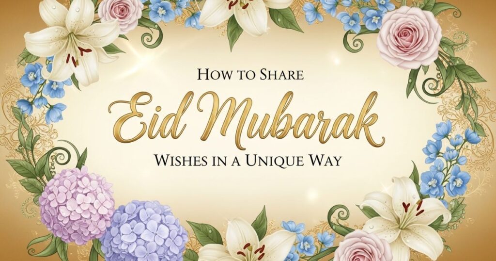 How to Share Eid Mubarak Wishes in a Unique Way
