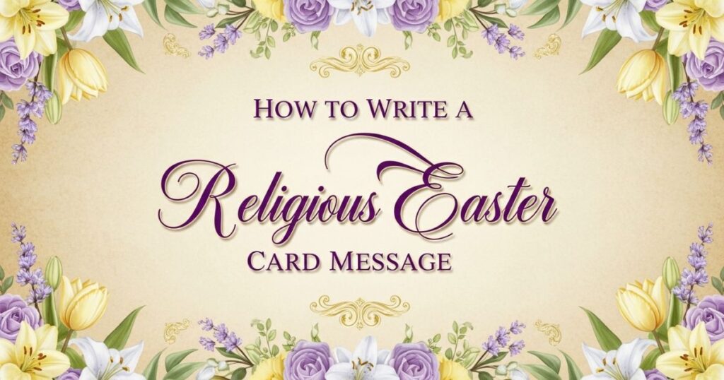 How to Write a Religious Easter Card Message