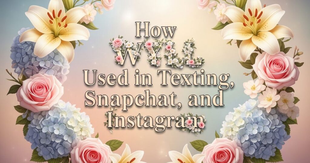How WYLL Is Used in Texting, Snapchat, and Instagram