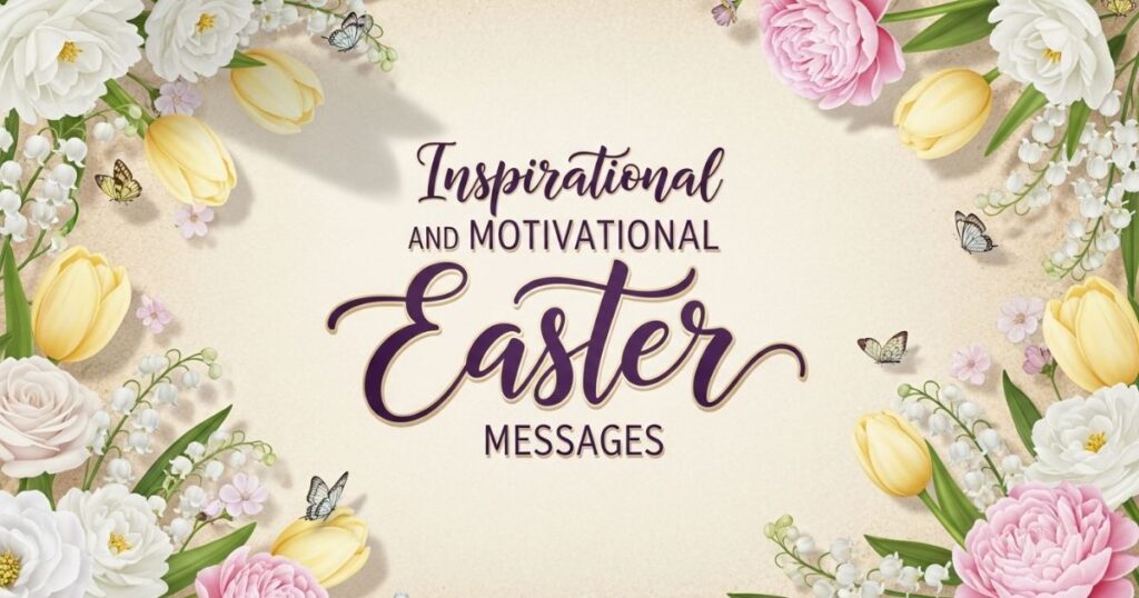 Inspirational and Motivational Easter Messages