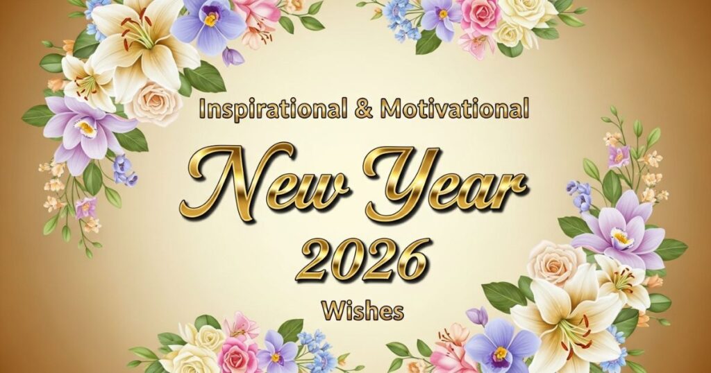 Inspirational & Motivational New Year 2026 Wishes