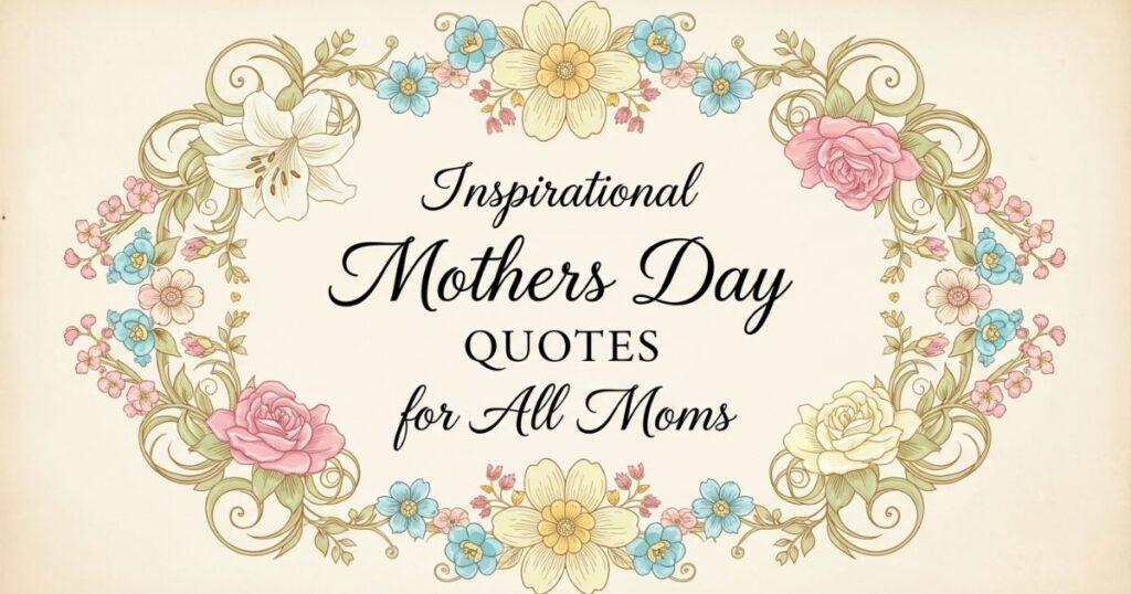 Inspirational Mothers Day Quotes for All Moms