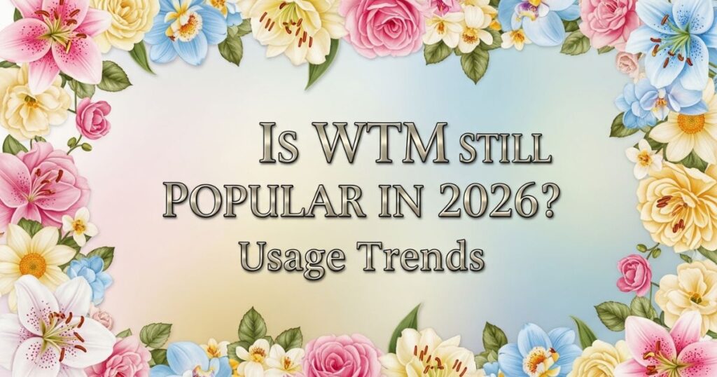 Is WTM Still Popular in 2026? Usage Trends