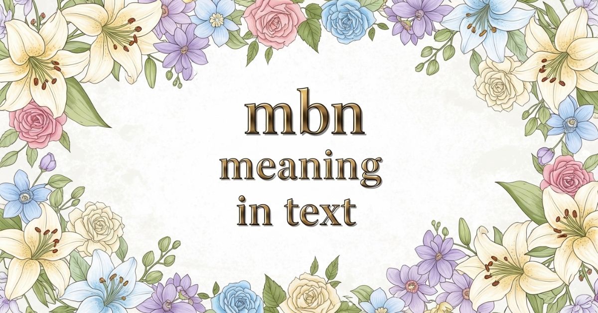 mbn meaning in text