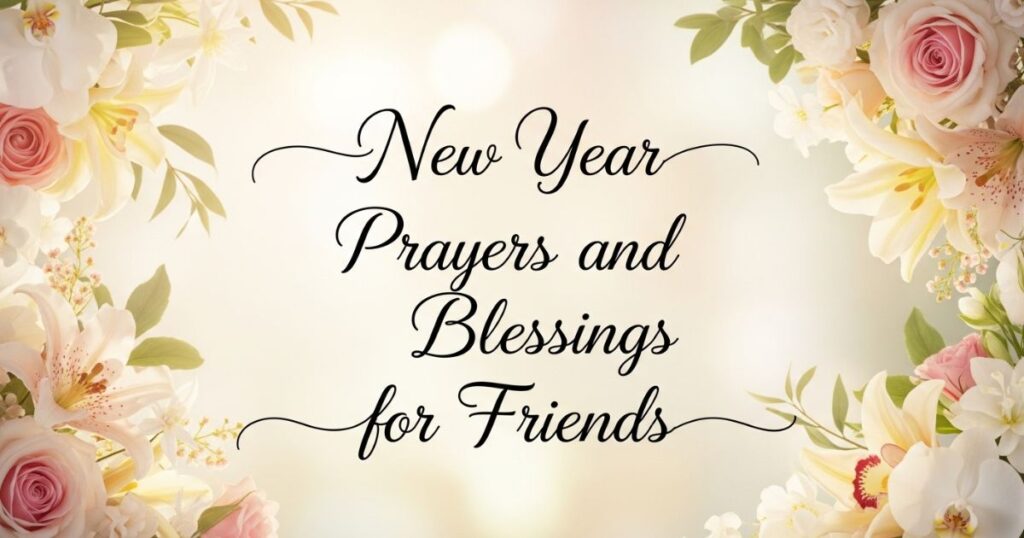 New Year Prayers and Blessings for Friends
