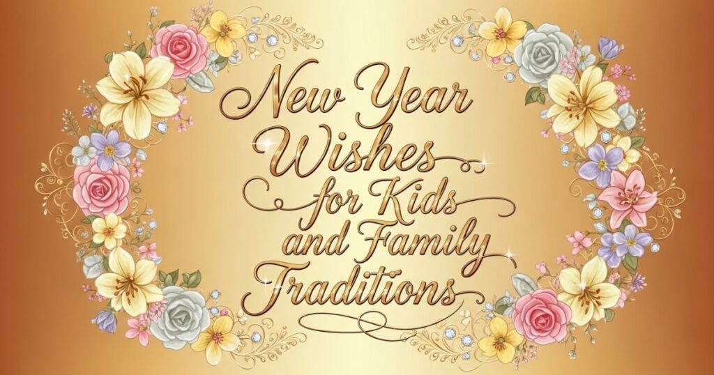 New Year Wishes for Kids and Family Traditions