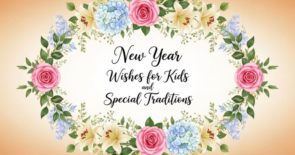 New Year Wishes for Kids and Special Traditions
