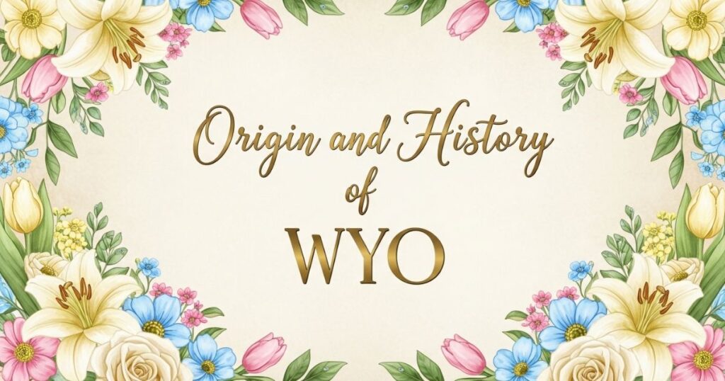 Origin and History of WYO